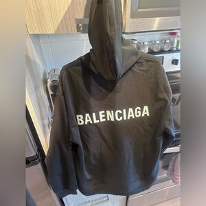 Balenciaga logo hoodie